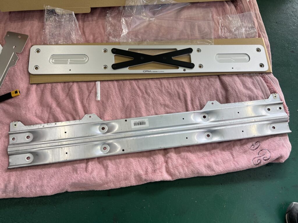 ロアーレインフォースメント純正とCPMの比較