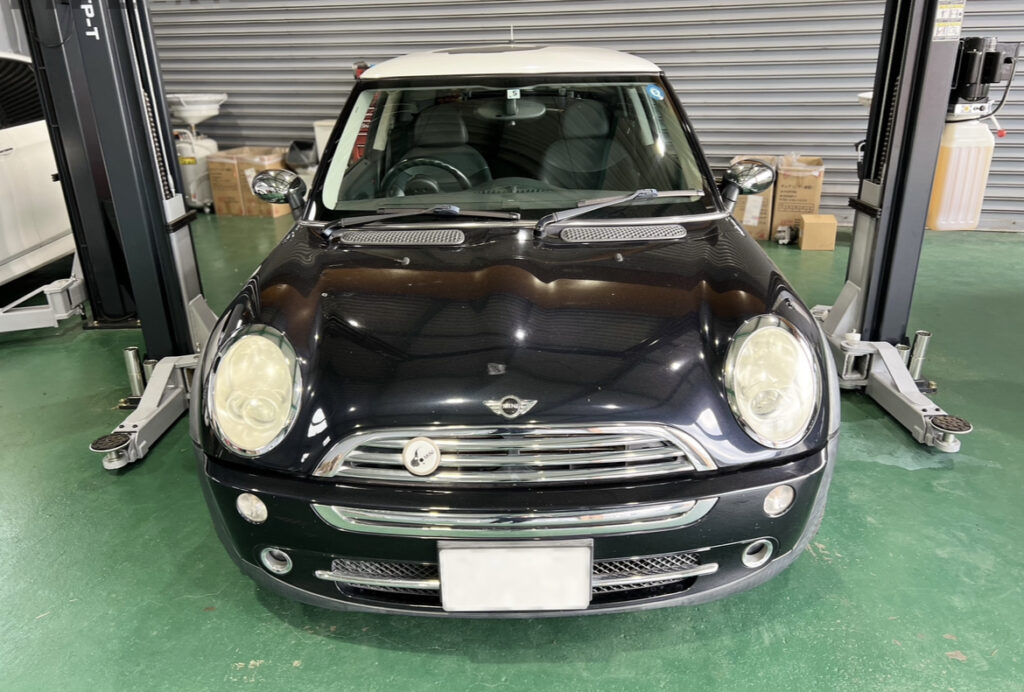 BMW MINI R50 エアコン故障 点検